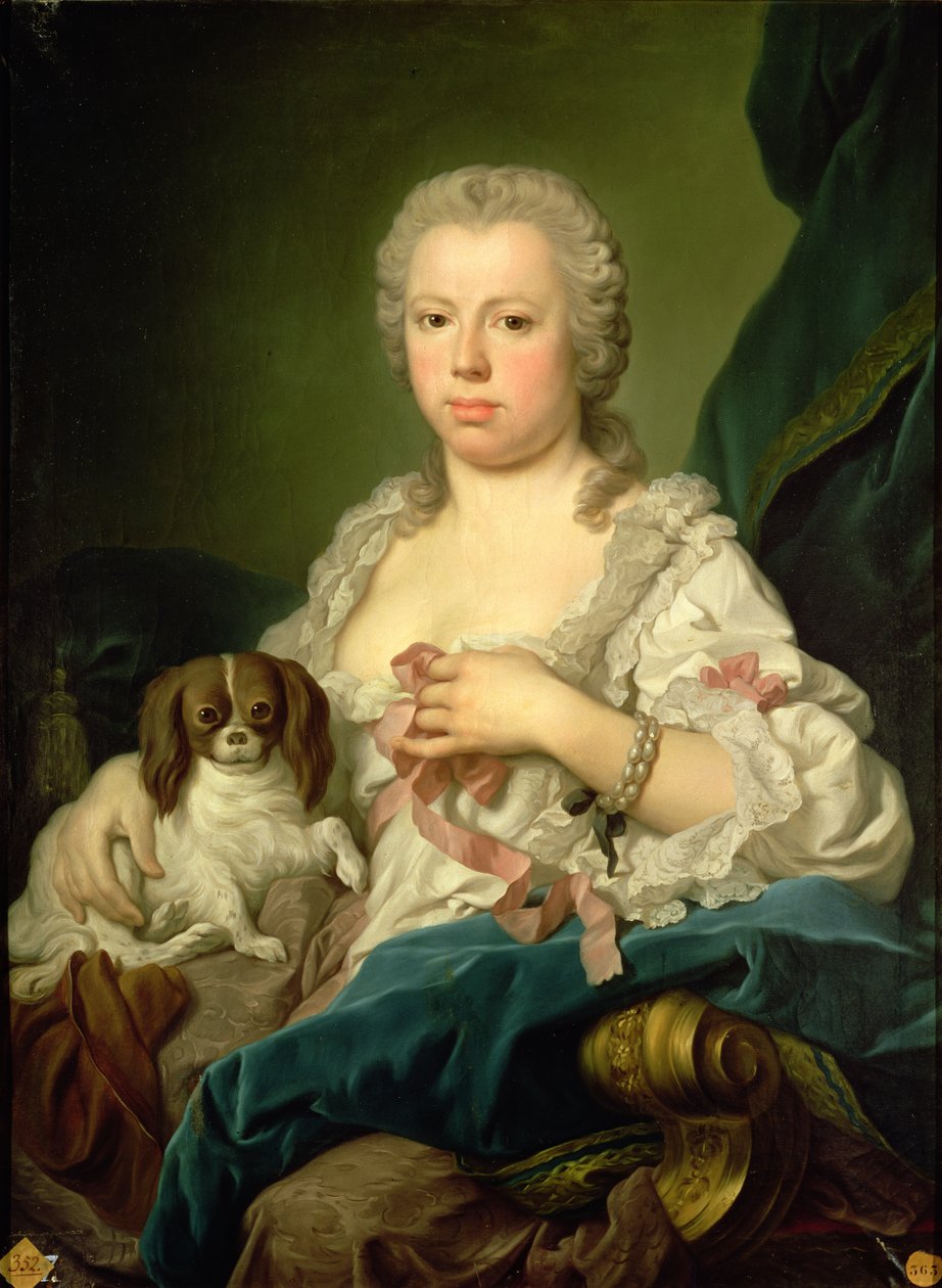 Maria-Barbara de Braganza (d.1758) av Jacopo Amigoni