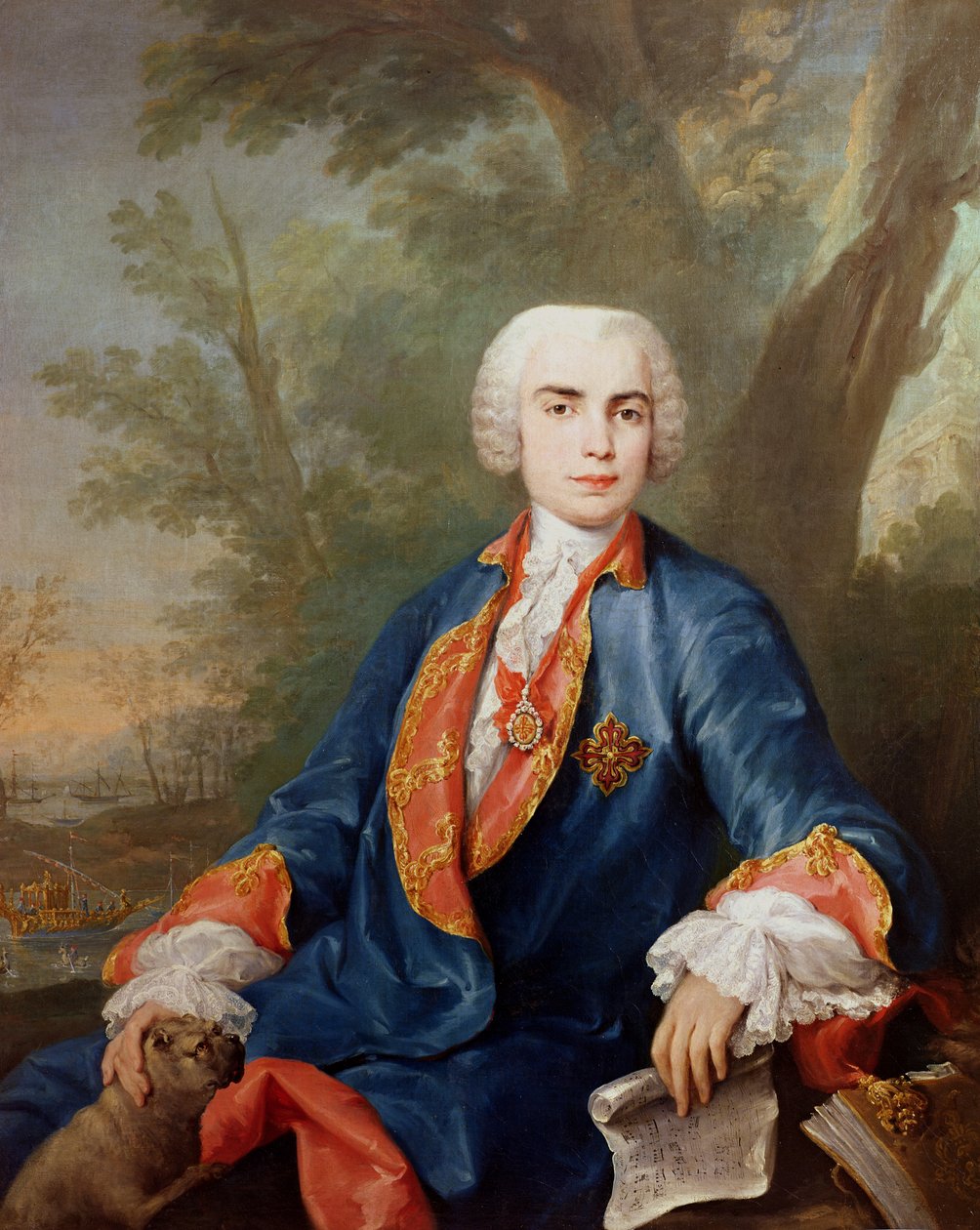 Portrett av Carlo Broschi, kalt 