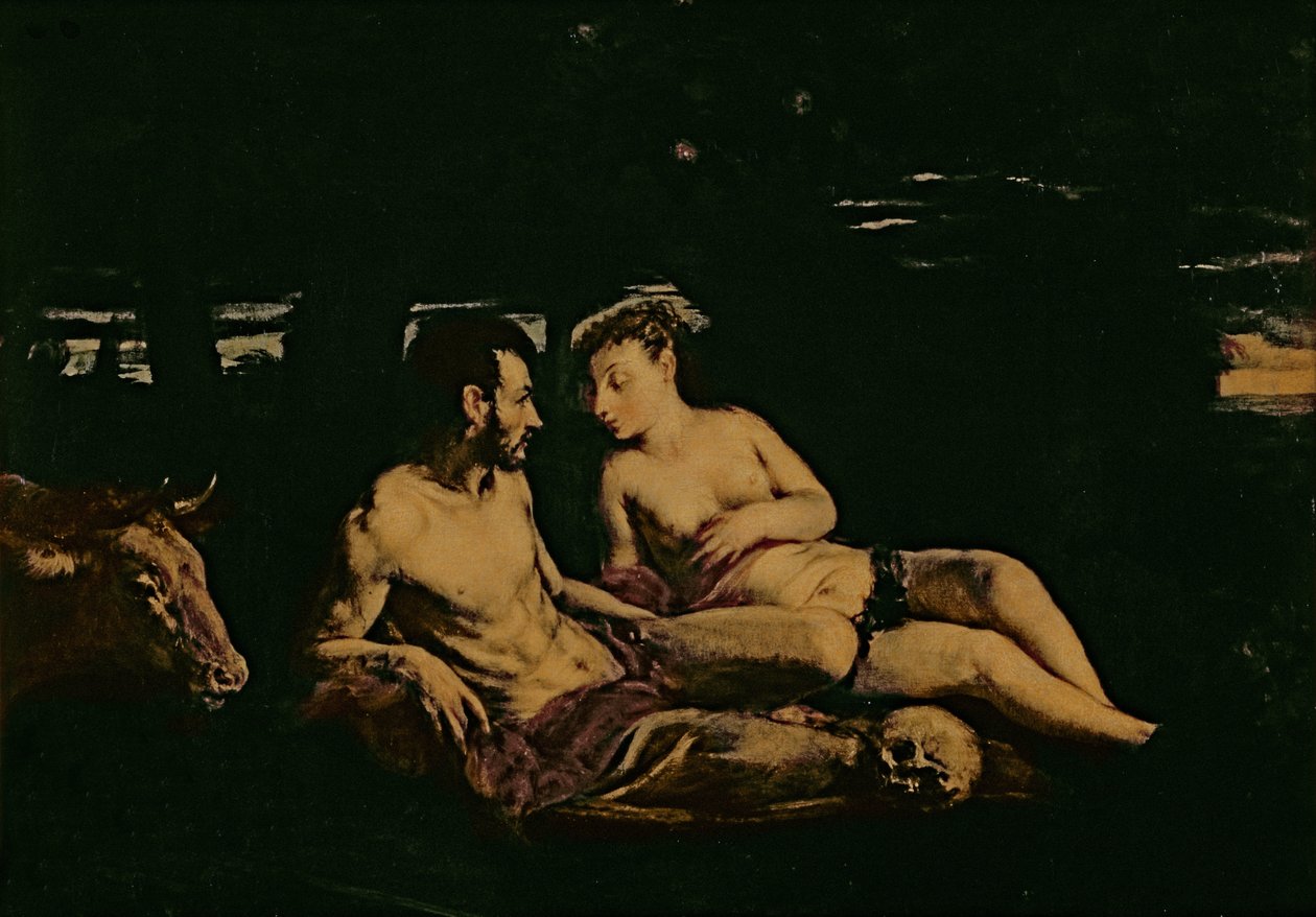 Adam og Eva av Jacopo Bassano