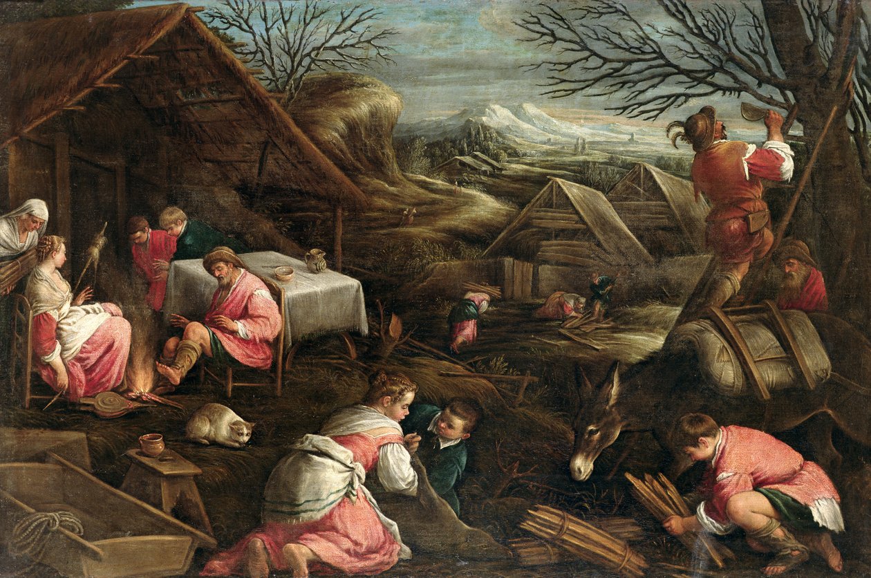 Vinter av Jacopo Bassano