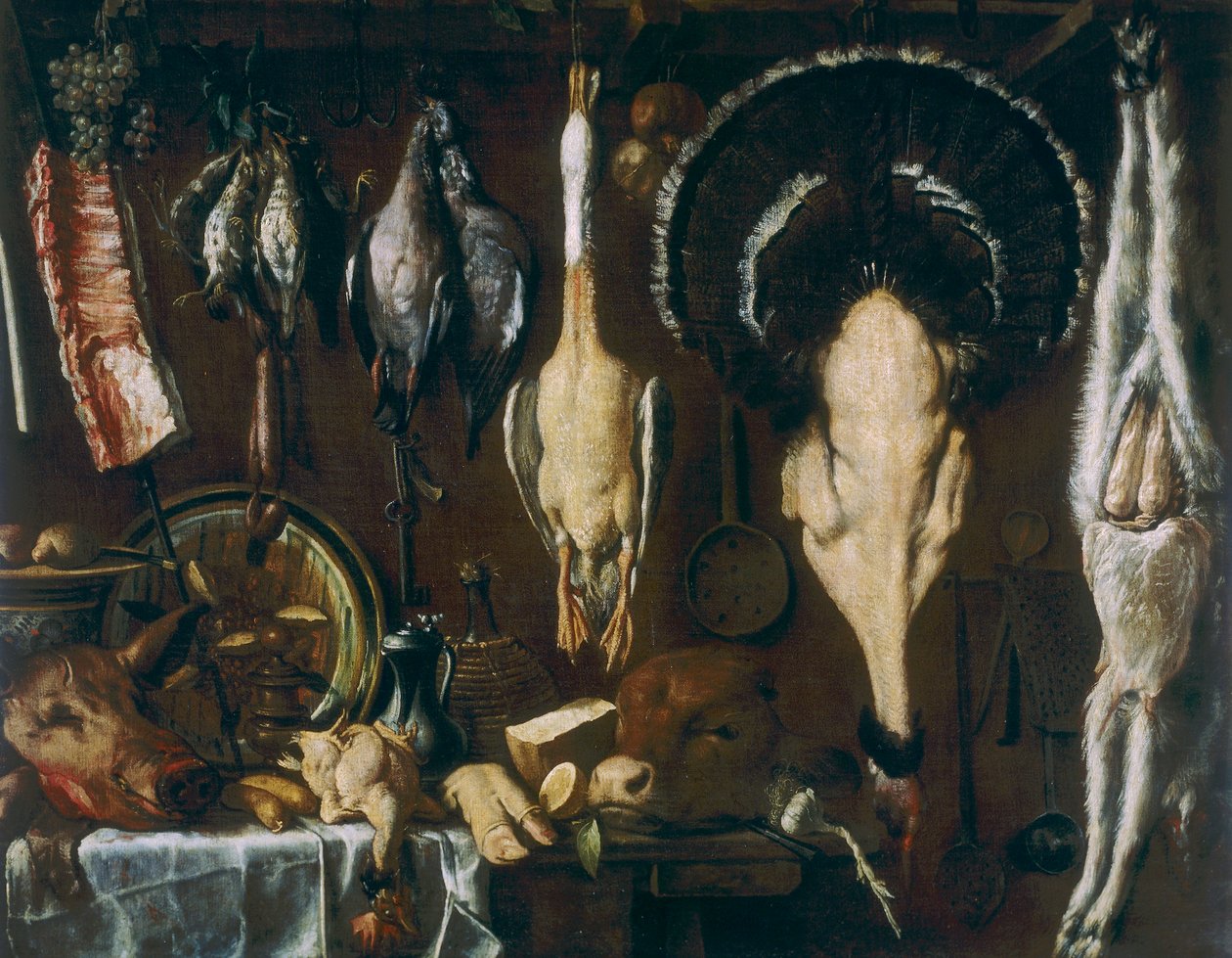 Stilleben av Jacopo Chimenti Empoli