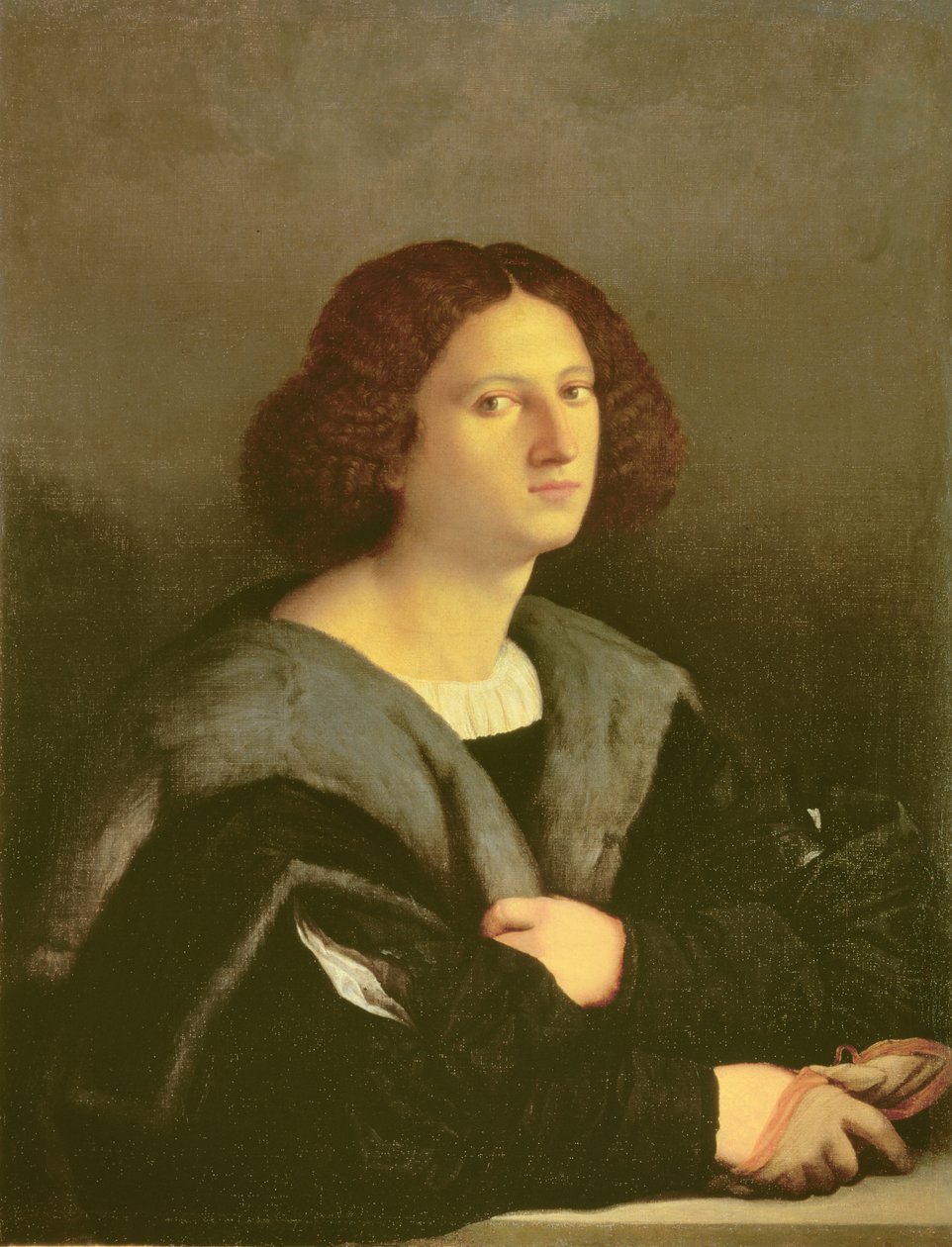 Portrett av en mann av Jacopo Palma
