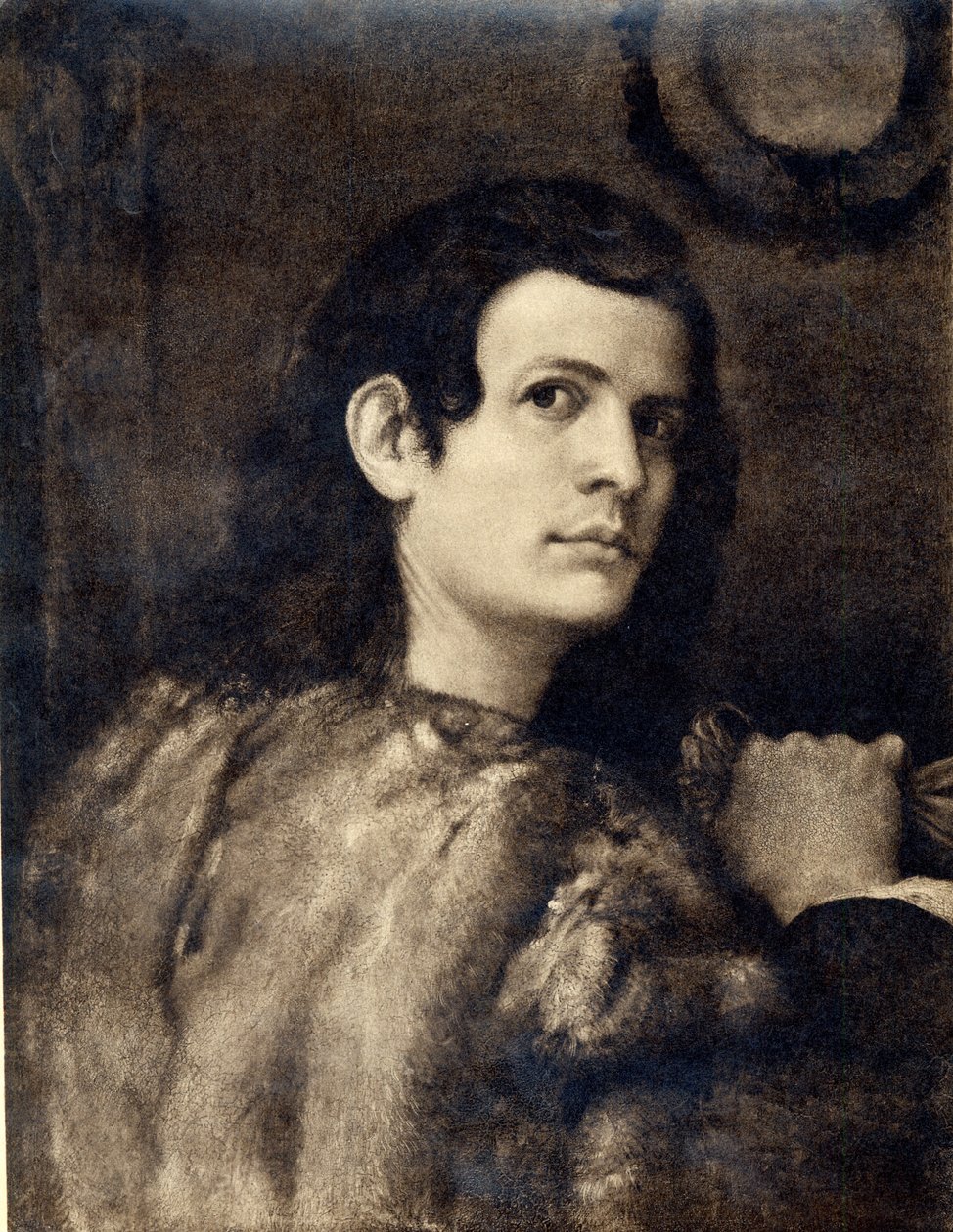 Selvportrett av Jacopo Palma