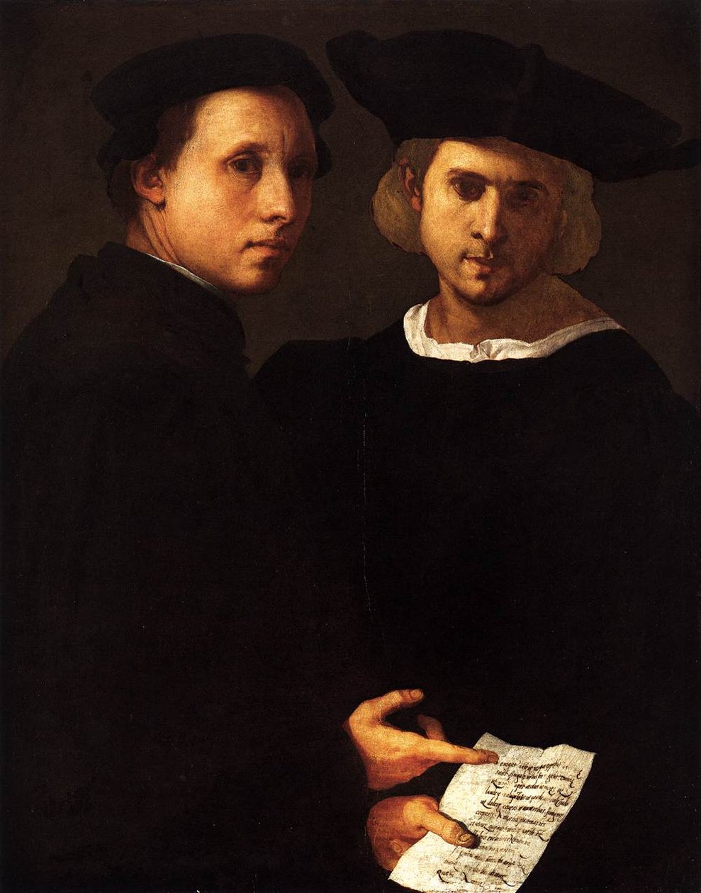 Portrett av to venner av Jacopo Pontormo