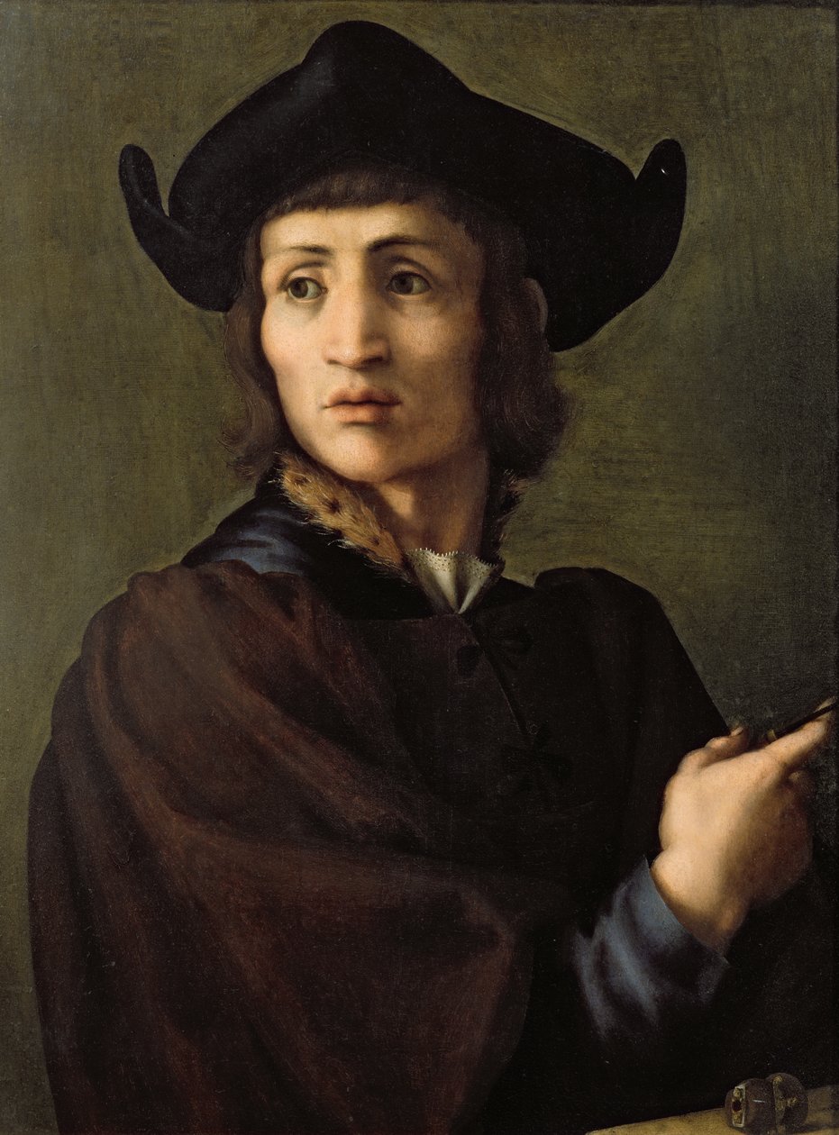 Portrett av en gullsmed av Jacopo Pontormo