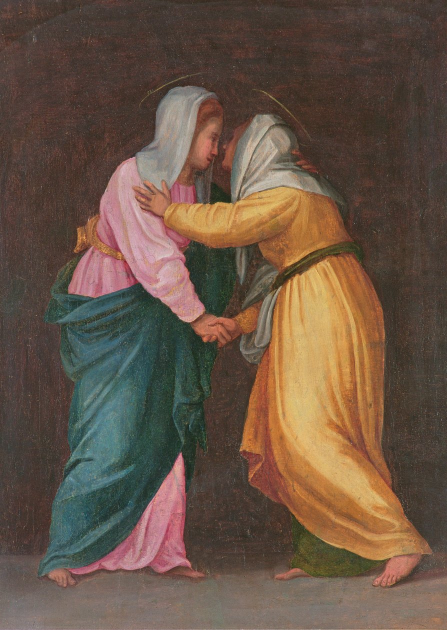 The Visitation, Cart of the Mint av Jacopo Pontormo