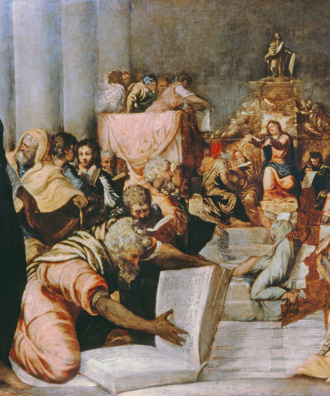 Kristus blant legene, tidlig på 1540-tallet av Jacopo Robusti Tintoretto