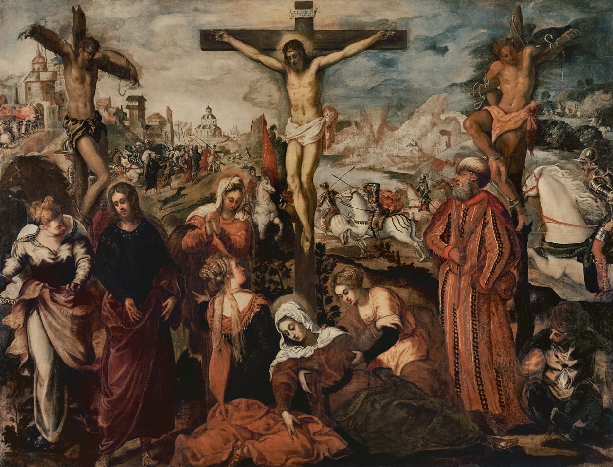 Korsfestelse av Jacopo Robusti Tintoretto