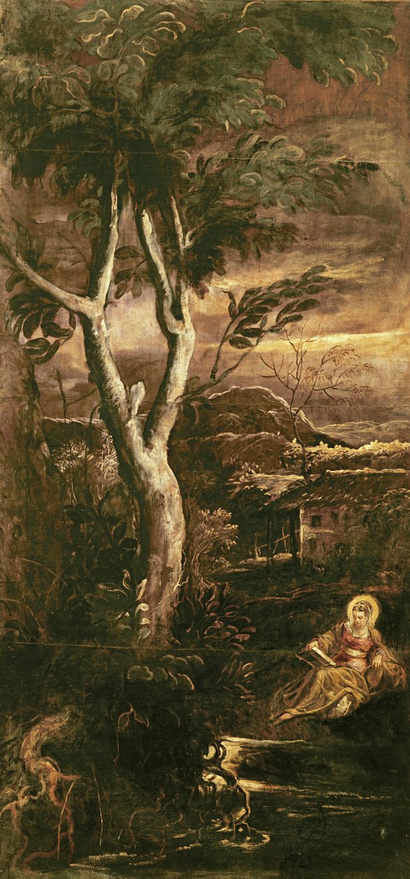 Maria Magdalena, ca. 1575 av Jacopo Robusti Tintoretto