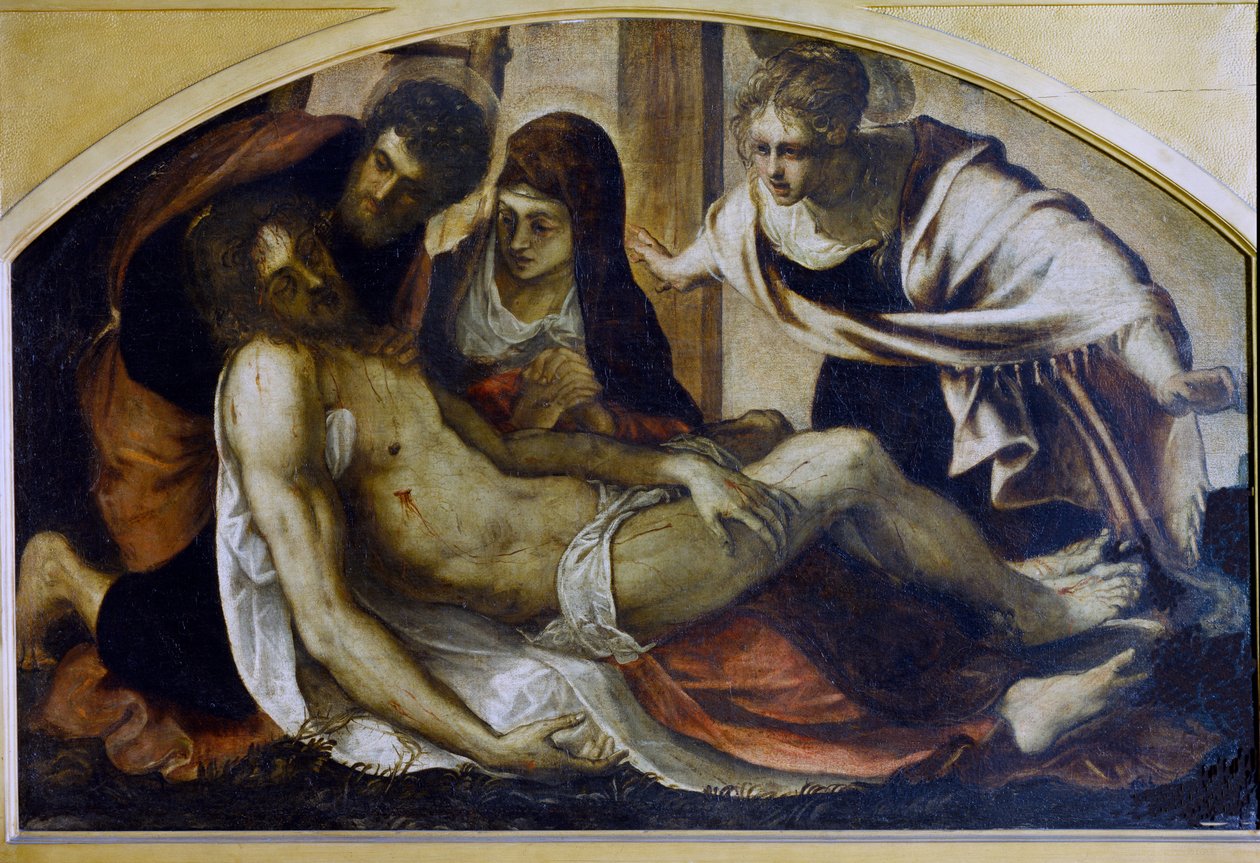 Pieta av Jacopo Robusti Tintoretto
