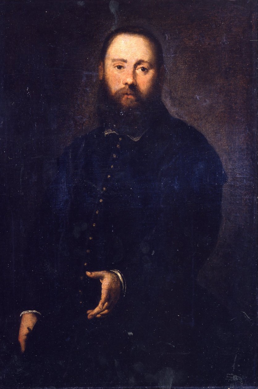 Portrett av en herre av Jacopo Robusti Tintoretto