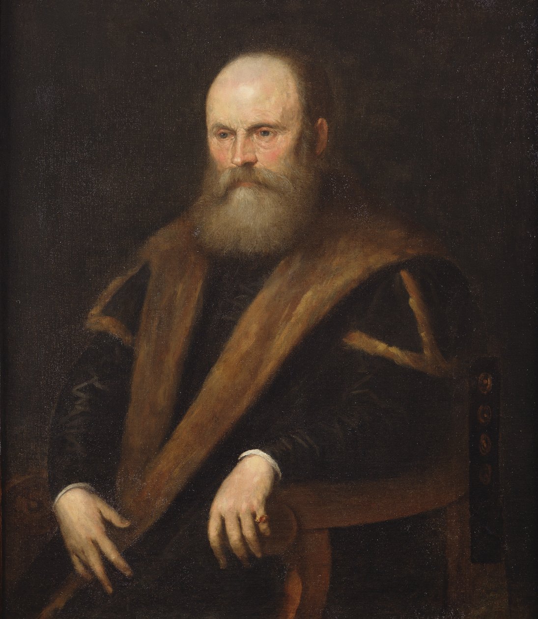 Portrett av en venetiansk adel av Jacopo Robusti Tintoretto