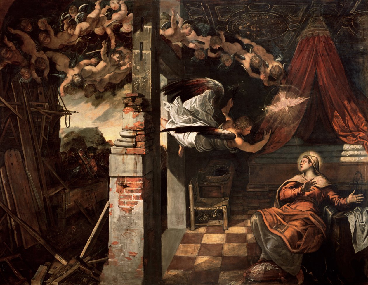 Kunngjøringen av Jacopo Robusti Tintoretto