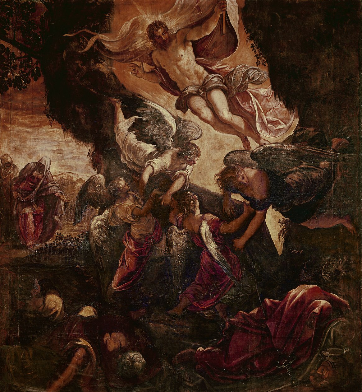 Kristi oppstandelse av Jacopo Robusti Tintoretto