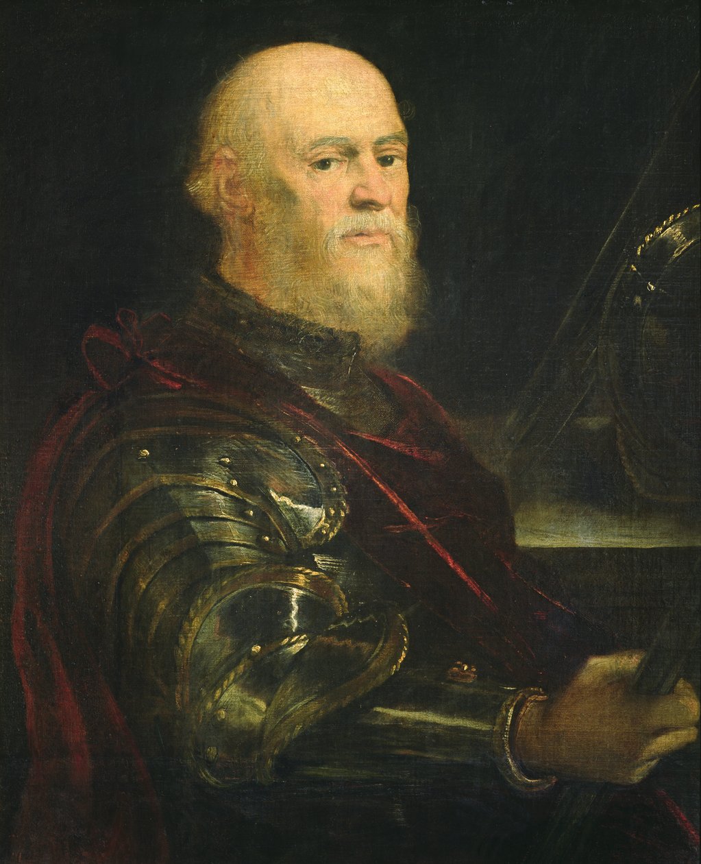 Venetiansk general, 1570-75 av Jacopo Robusti Tintoretto