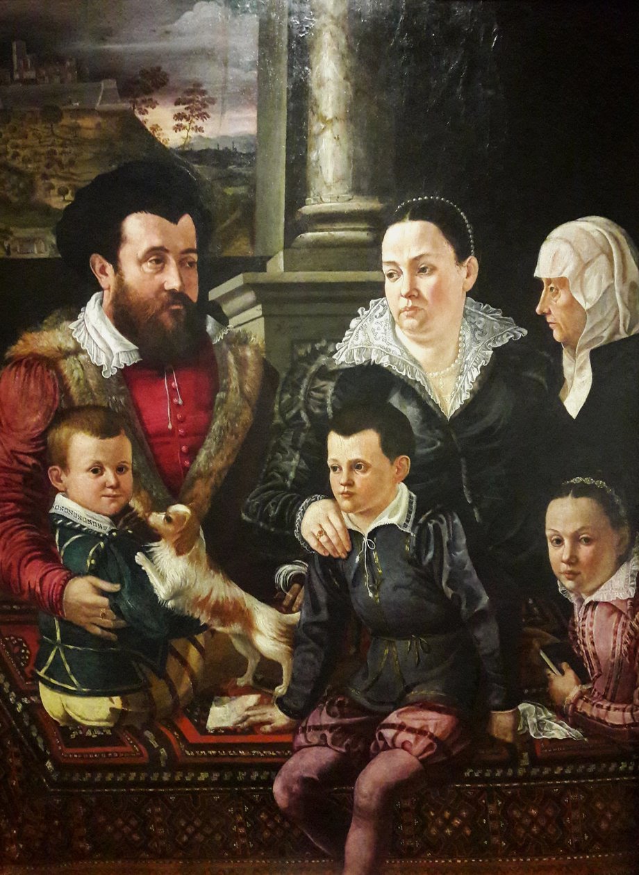Familie portrett av Jacopo da Empoli
