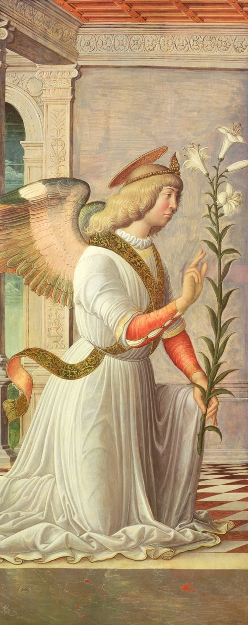 Erkeengelen Gabriel (panel) av Jacopo da Montagnana