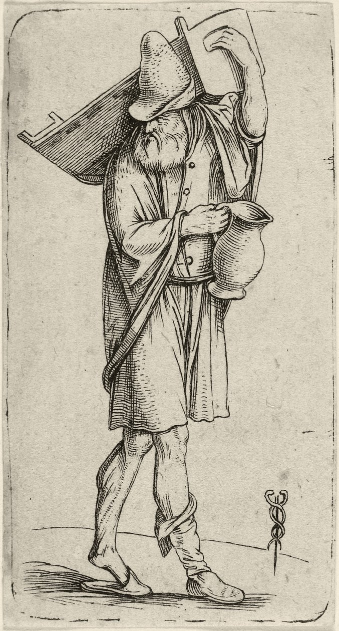 Mann med vugge, ca. 1501-1503 av Jacopo de Barbari