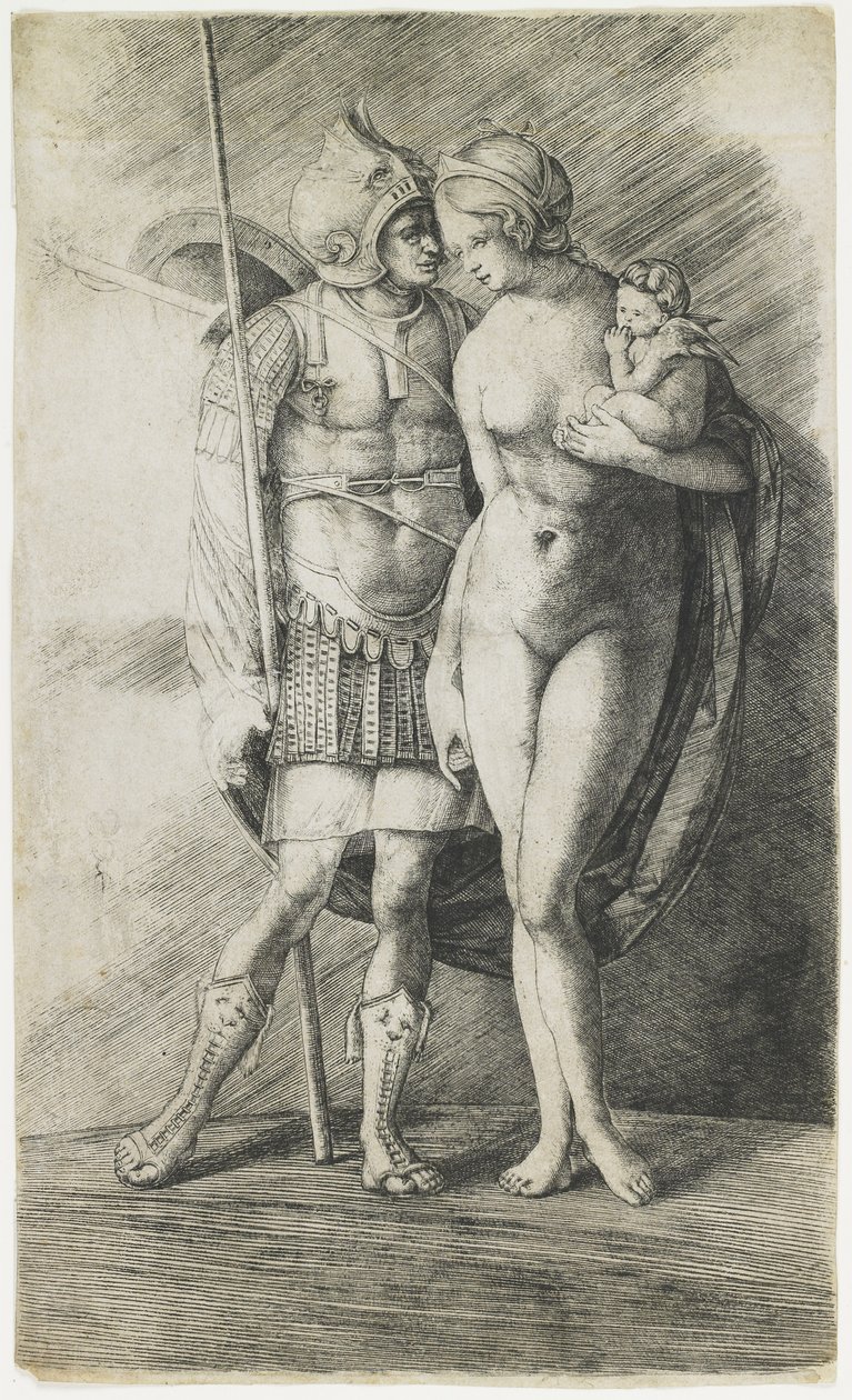 Mars og Venus, ca. 1510-1512 av Jacopo de Barbari