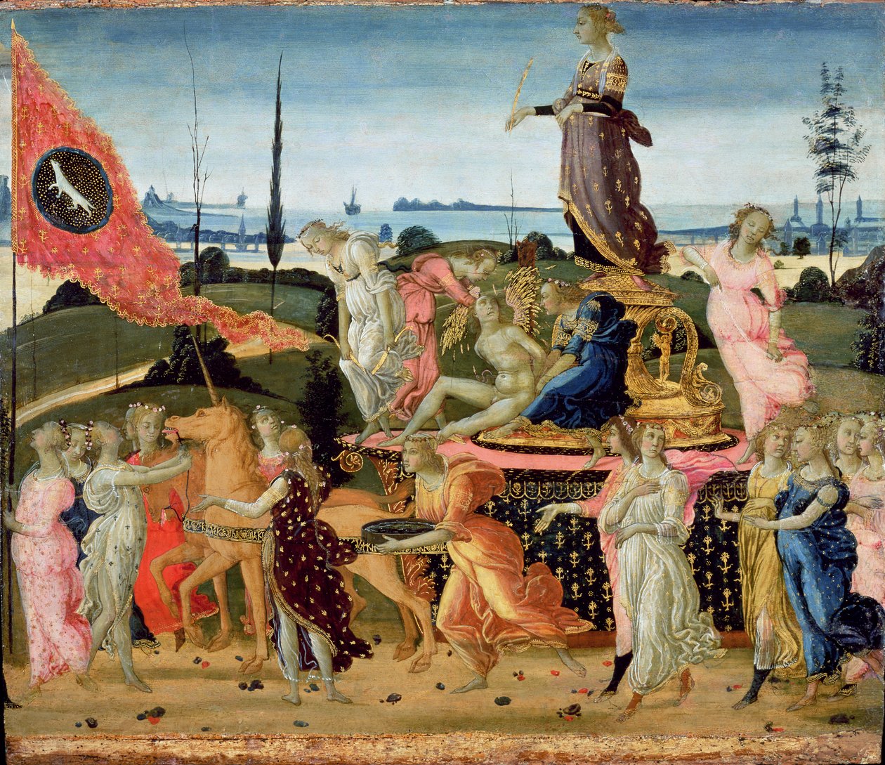 Triumph of Chastity, inspirert av 