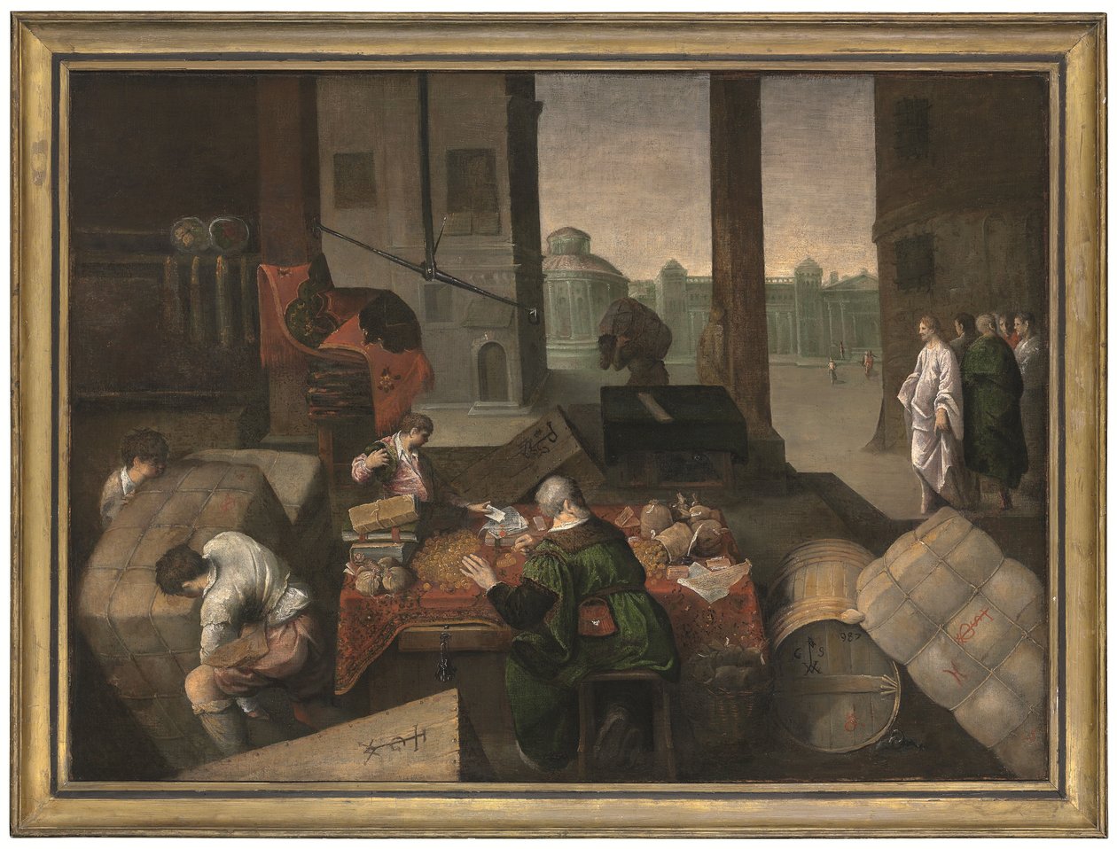  av Jacopo (1510 92) (circle) Bassano