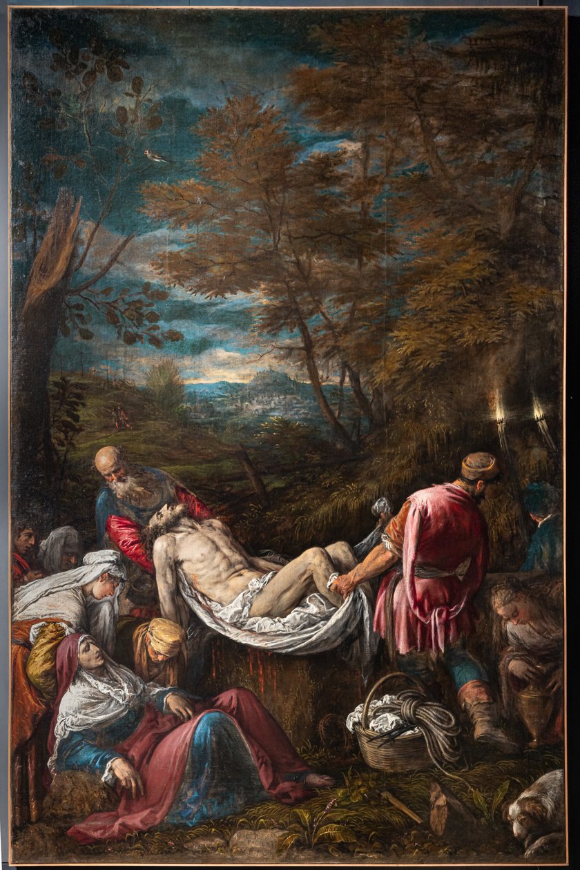 Begravelse av Kristi legeme av Jacopo (1510 92) Bassano