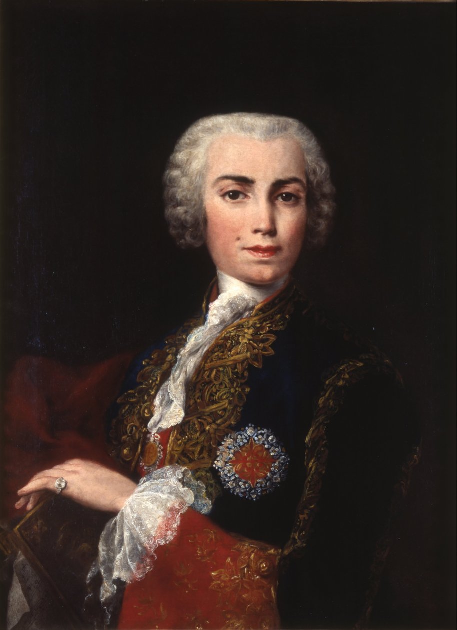 Portrett av sangeren Farinelli Carlo Broschi 1705-1782 av Jacopo Amigoni