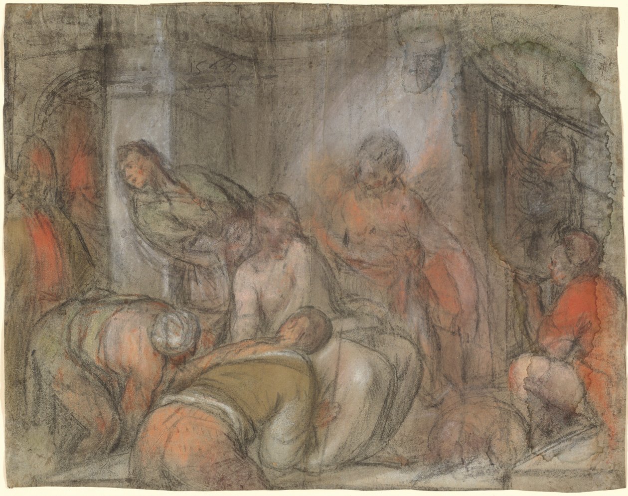 Hån mot Kristus av Jacopo Bassano