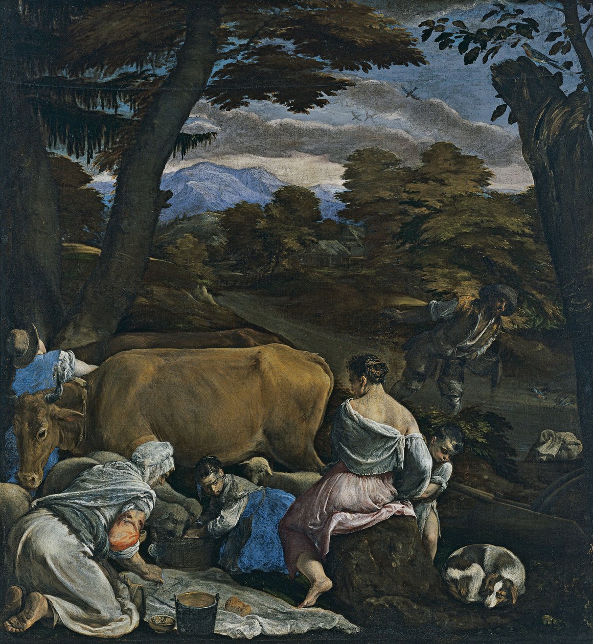 Lignelsen om såmannen av Jacopo Bassano il vecchio