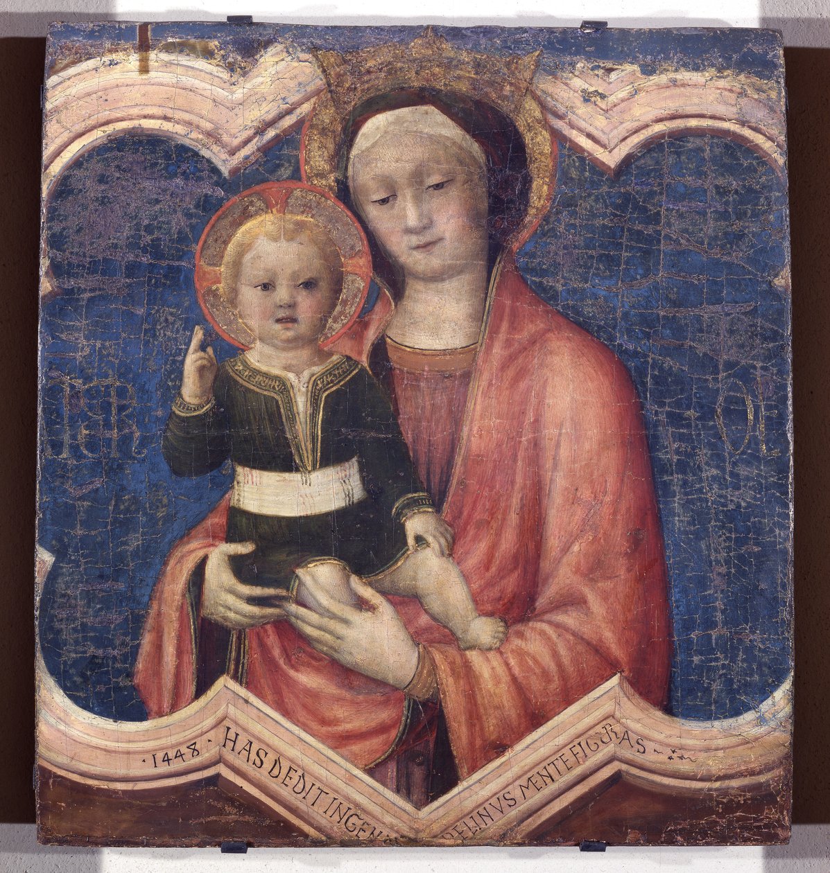 Madonna og barn, 1448 av Jacopo Bellini