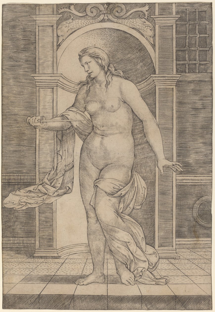 Lucretia av Jacopo Francia