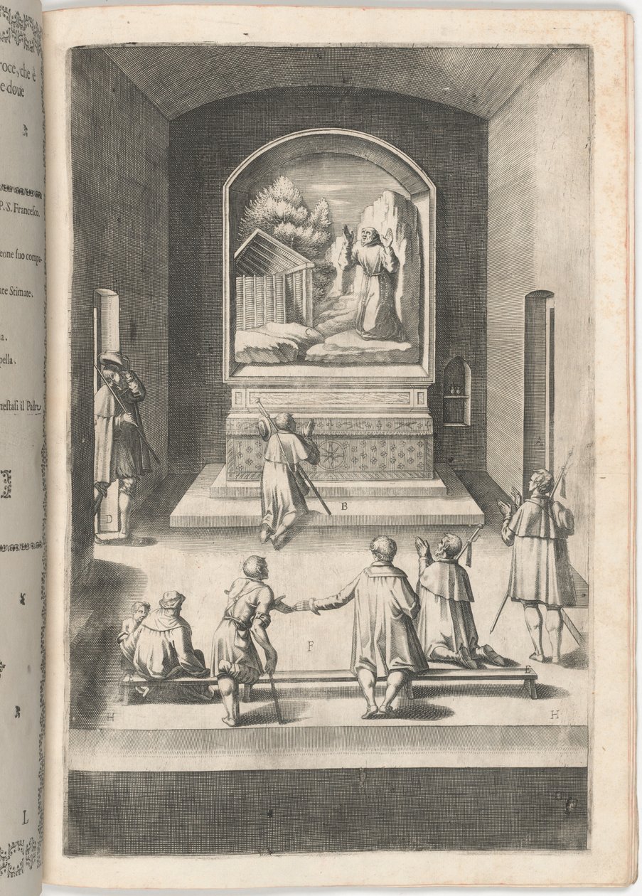 Korsets kapell [plate L] av Jacopo Ligozzi