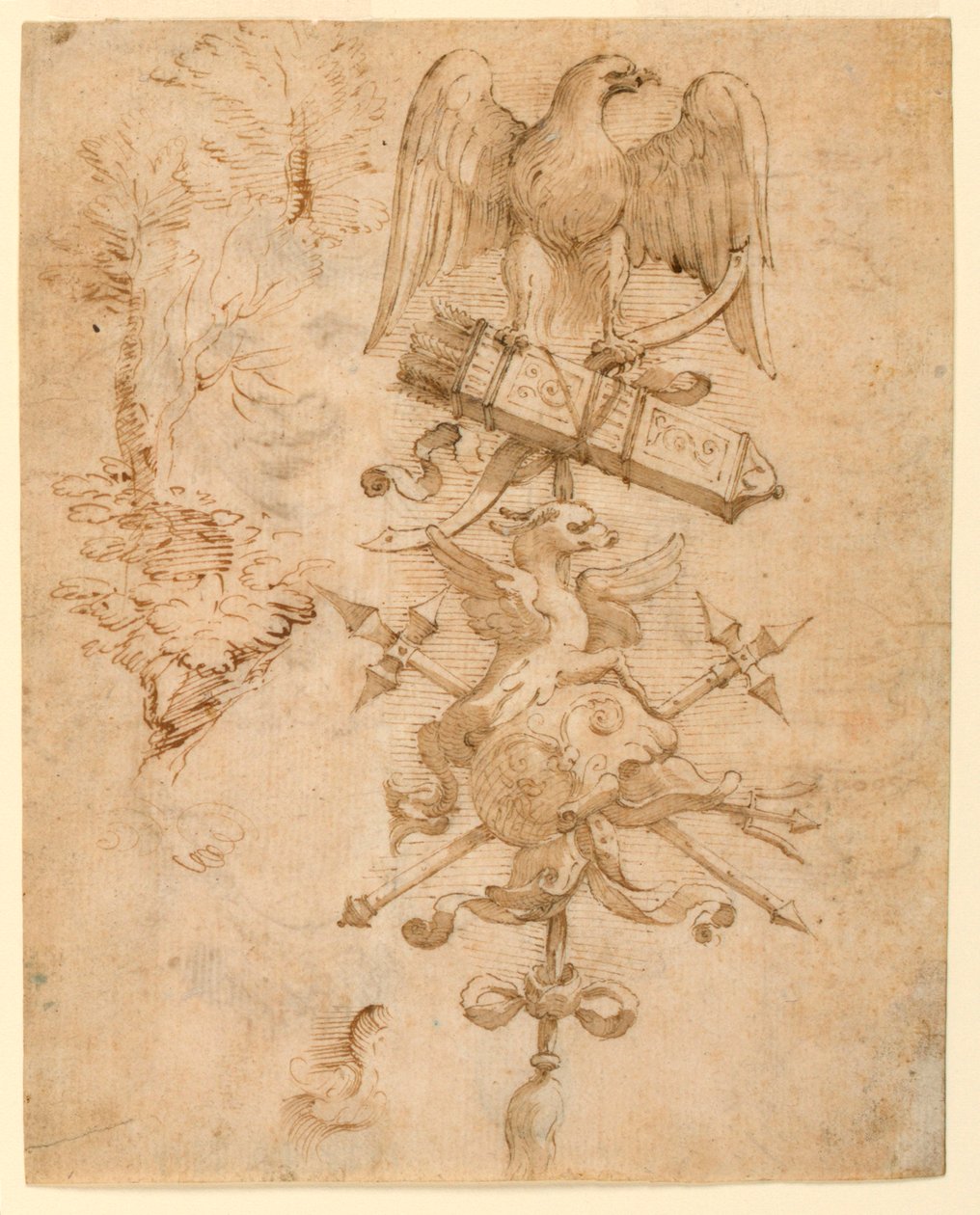 Trofé av Jacopo Ligozzi