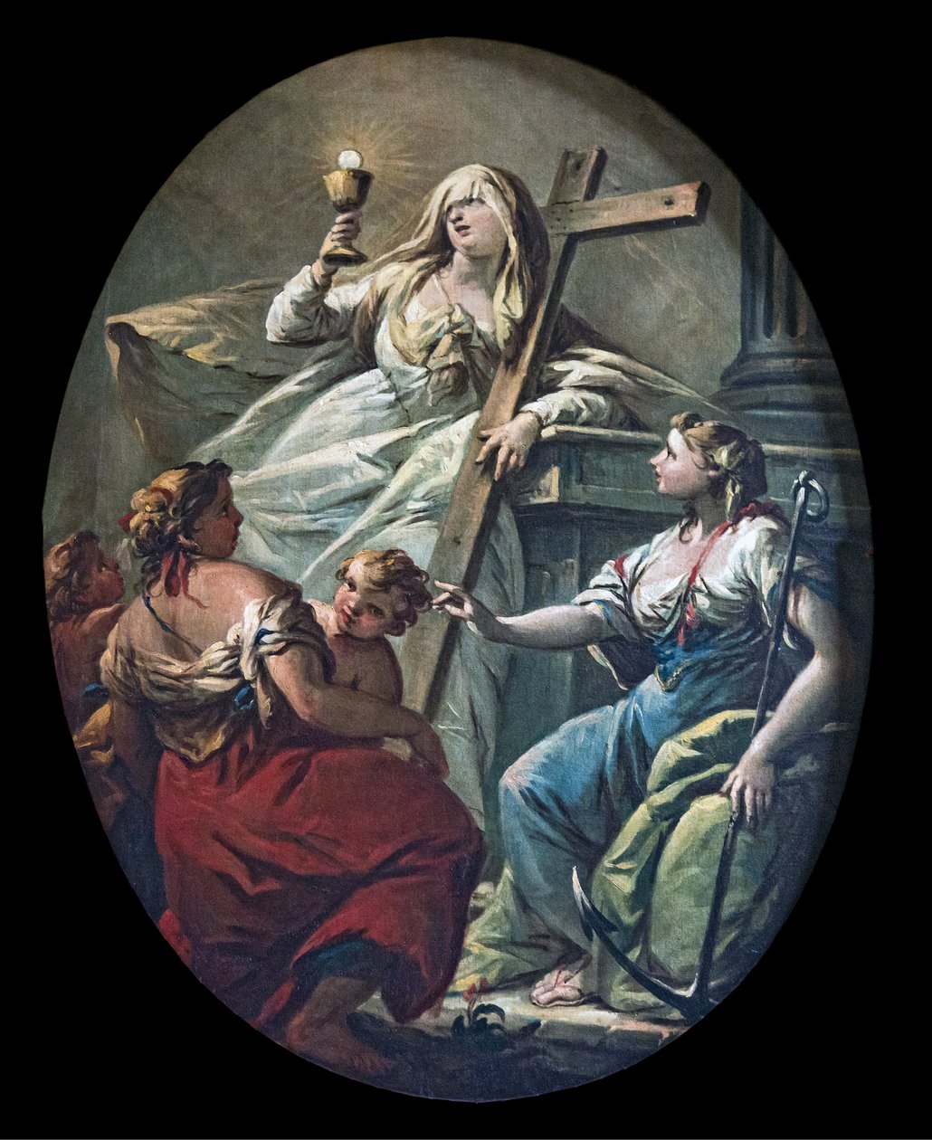 De teologiske dyder av Jacopo Marieschi
