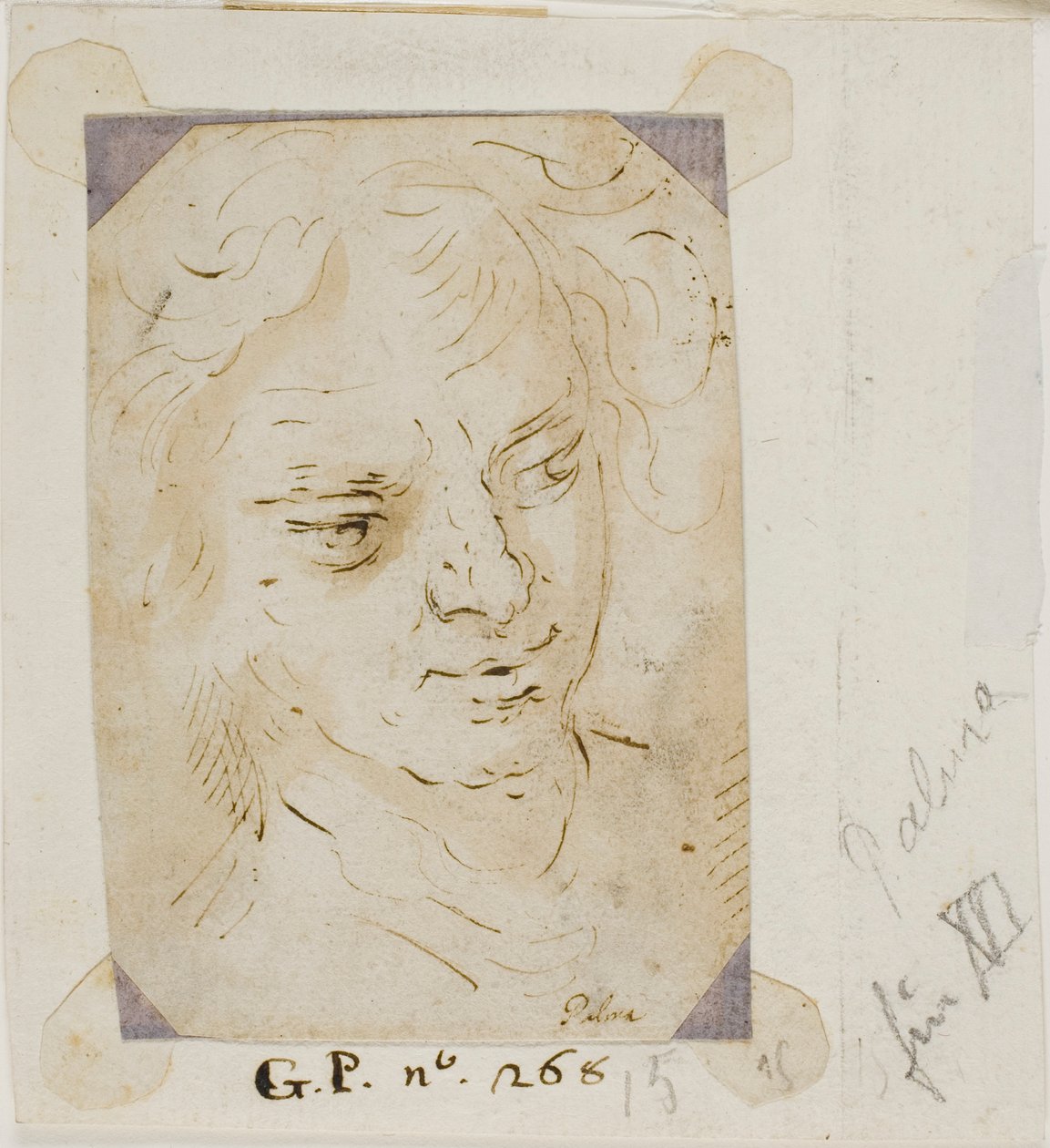 Leder av en mann av Jacopo Palma il Giovane