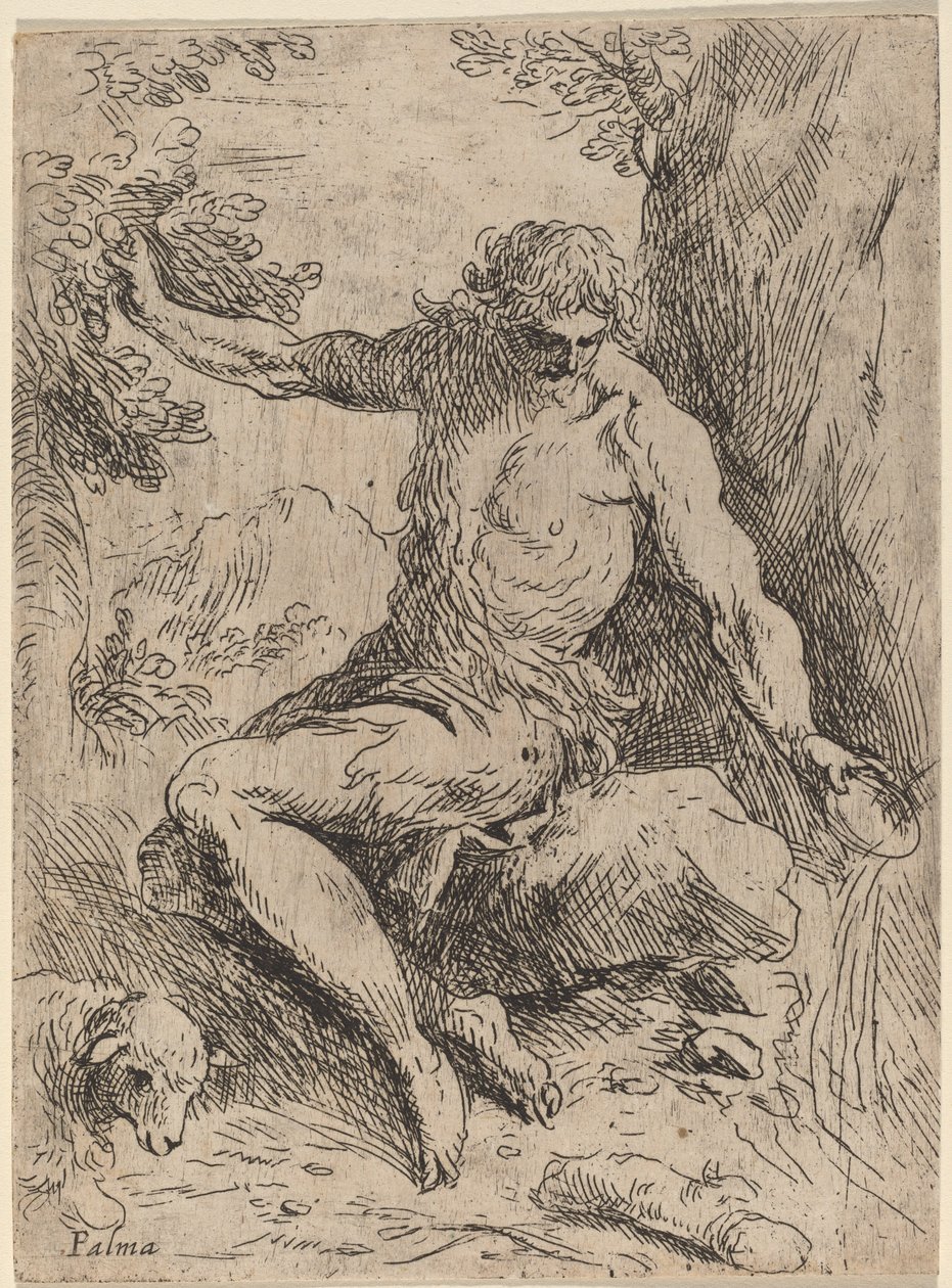 Døperen Johannes av Jacopo Palma il Giovane