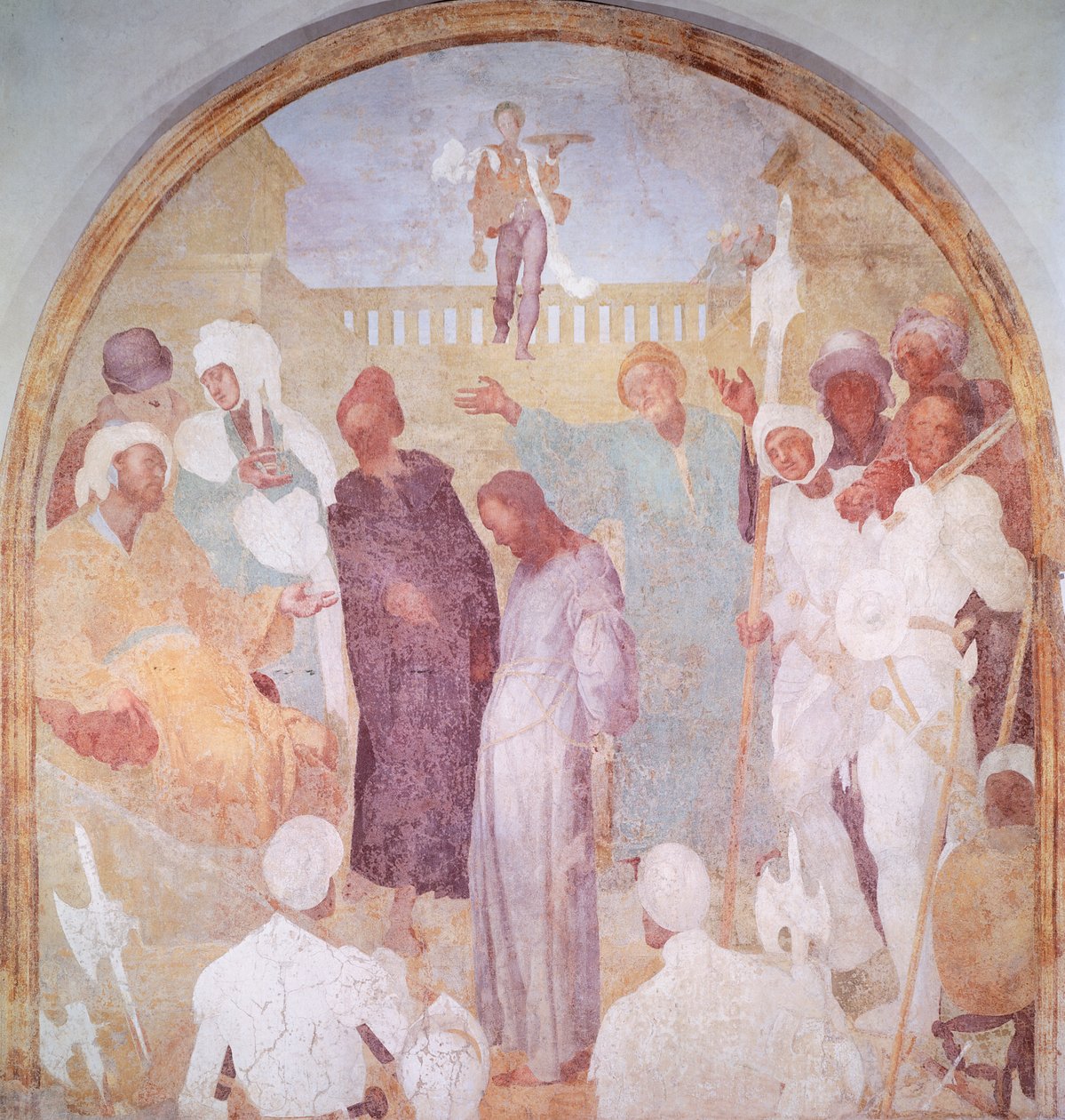 Kristus før Pilatus av Jacopo Pontormo