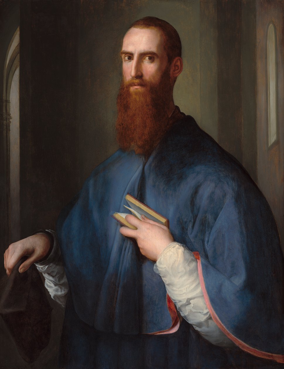 Monsignor della Casa, ca. 1541-42 (olje på panel) av Jacopo Pontormo