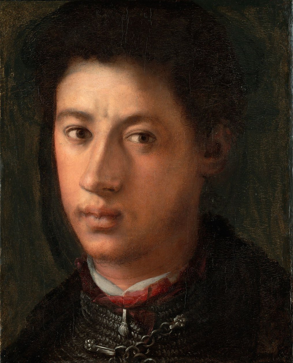 Portrett av Alessandro de Medici 1510-1537, 1534-1535 av Jacopo Pontormo