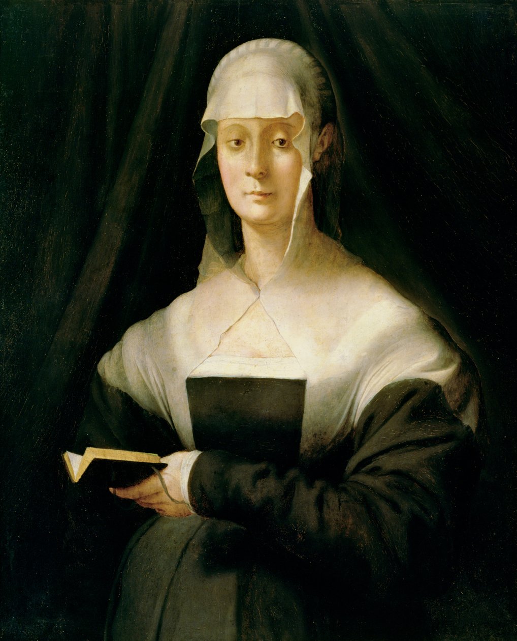 Portrett av Maria Salviati, 1543 av Jacopo Pontormo