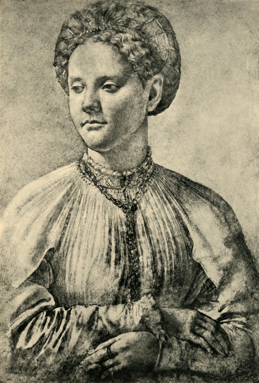 Portrett av en kvinne, c1515-1557, 1943. av Jacopo Pontormo