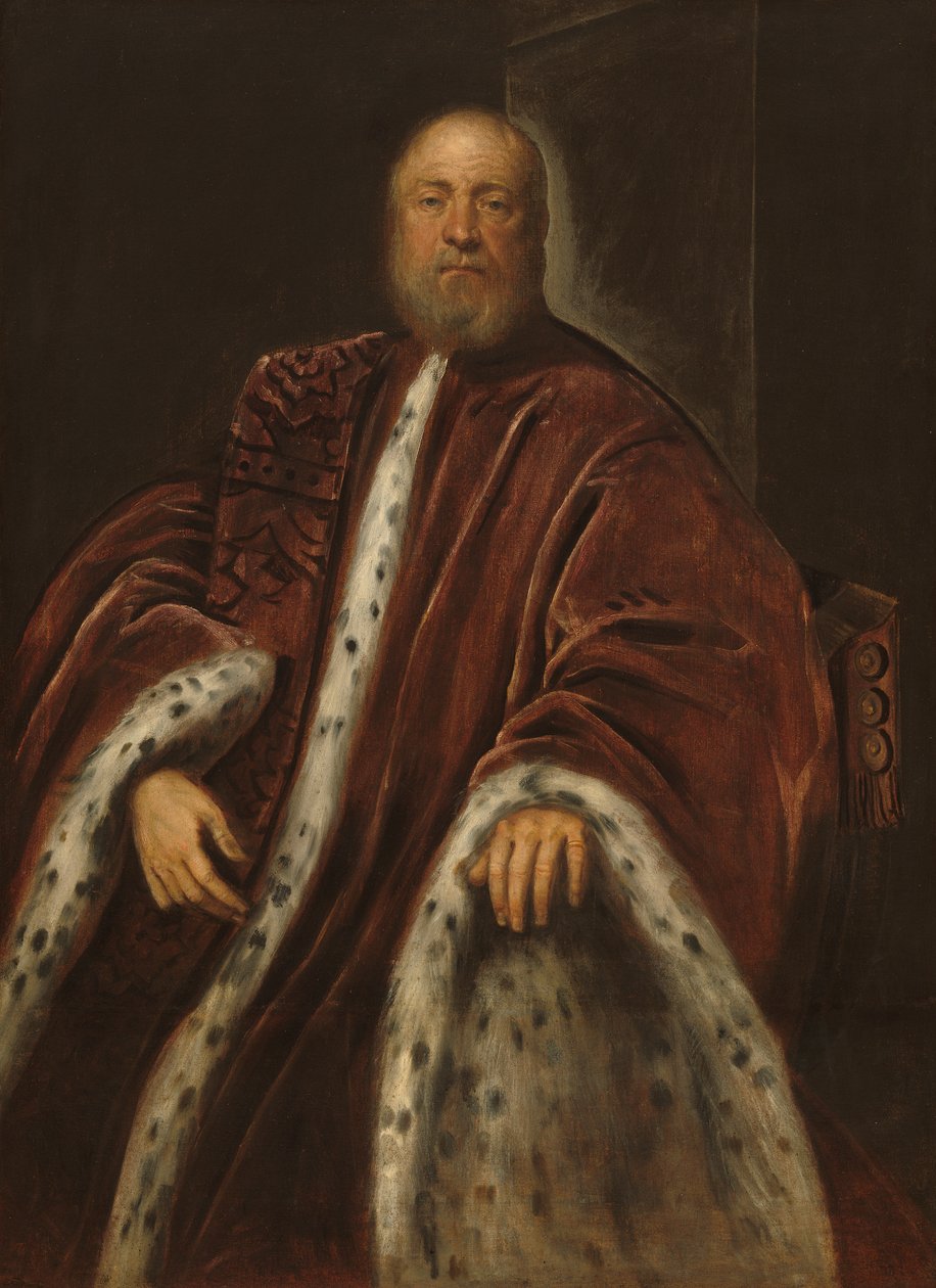 En prokurator i Saint Marks, 1575-85 av Jacopo Robusti Tintoretto