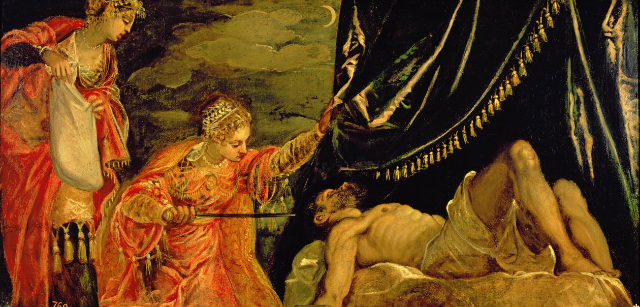 Judith og Holofernes av Jacopo Robusti Tintoretto