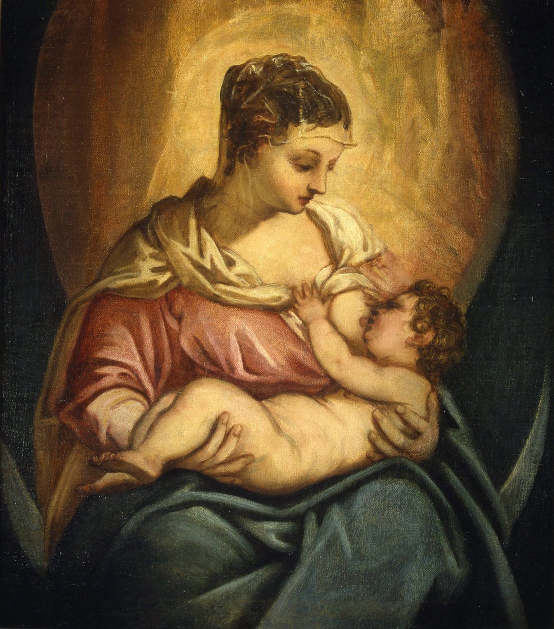 Pleie Madonna. av Jacopo Robusti Tintoretto