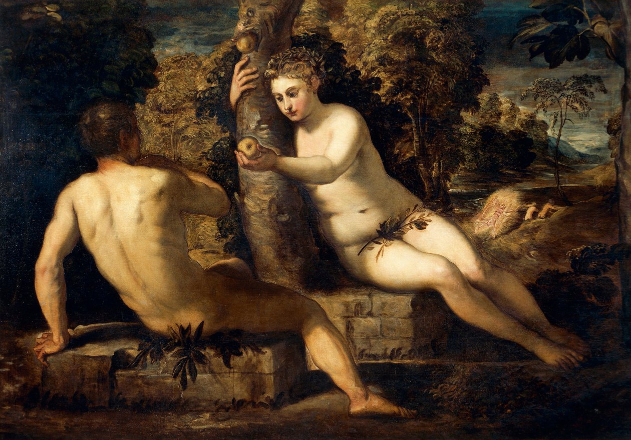Opprinnelig synd av Jacopo Robusti Tintoretto