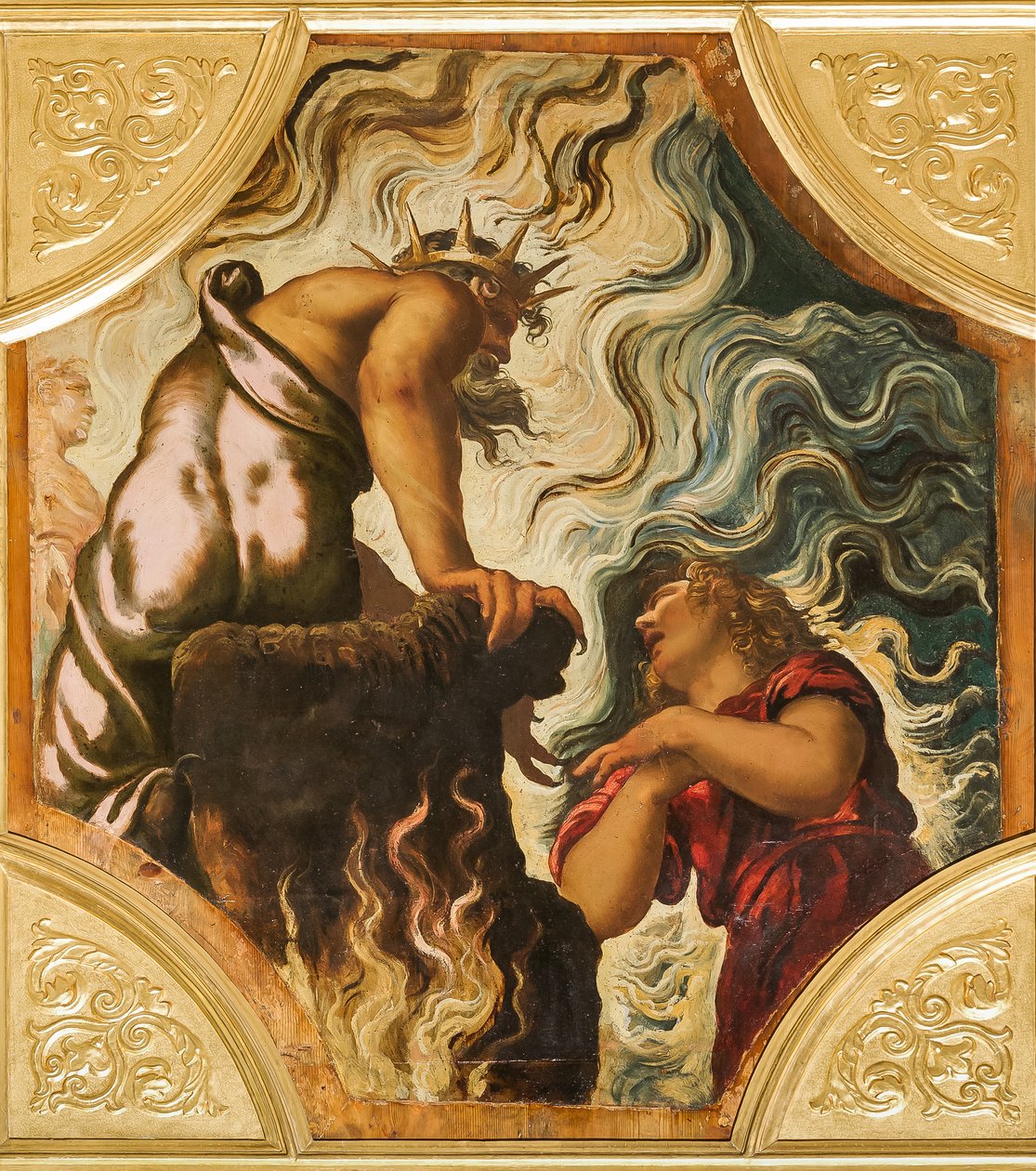 Orpheus ber Pluto (olje på lerret) av Jacopo Robusti Tintoretto