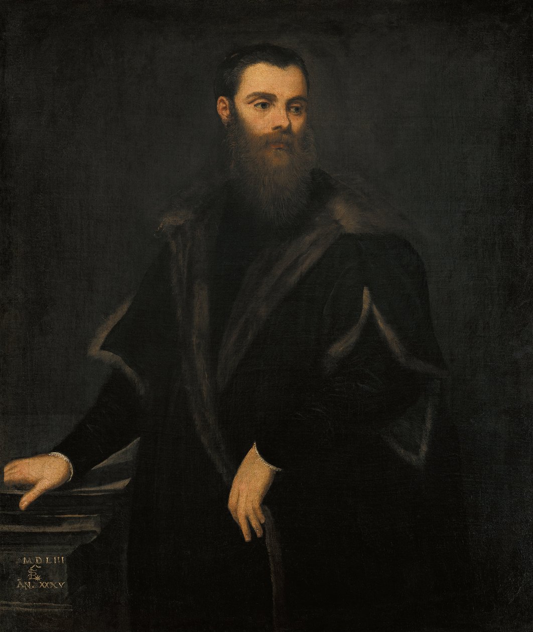 Portrett av Lorenzo Soranzo 1519-1575, 1553 av Jacopo Robusti Tintoretto