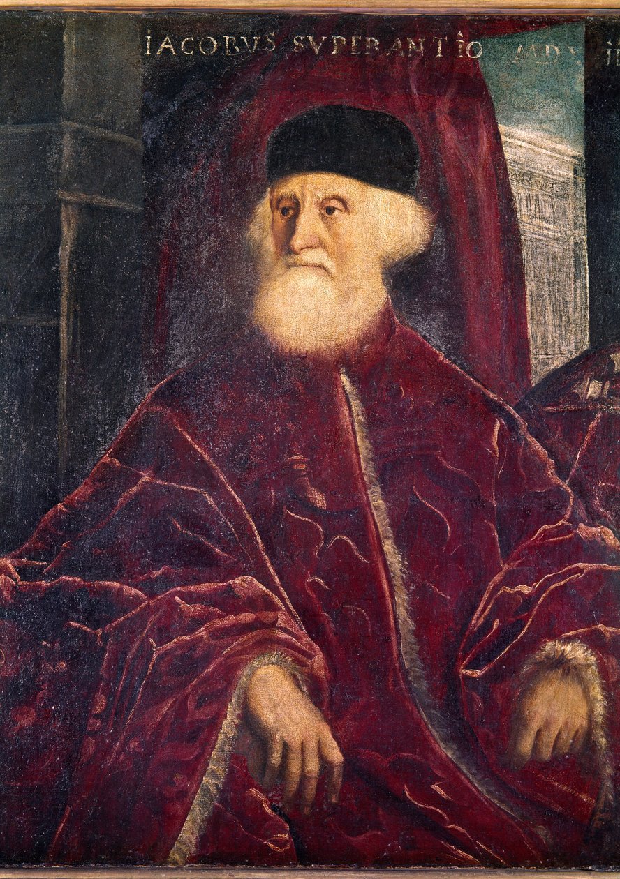 Portrett av prokurator Jacopo Soranzo (paianting, rundt 1550) av Jacopo Robusti Tintoretto