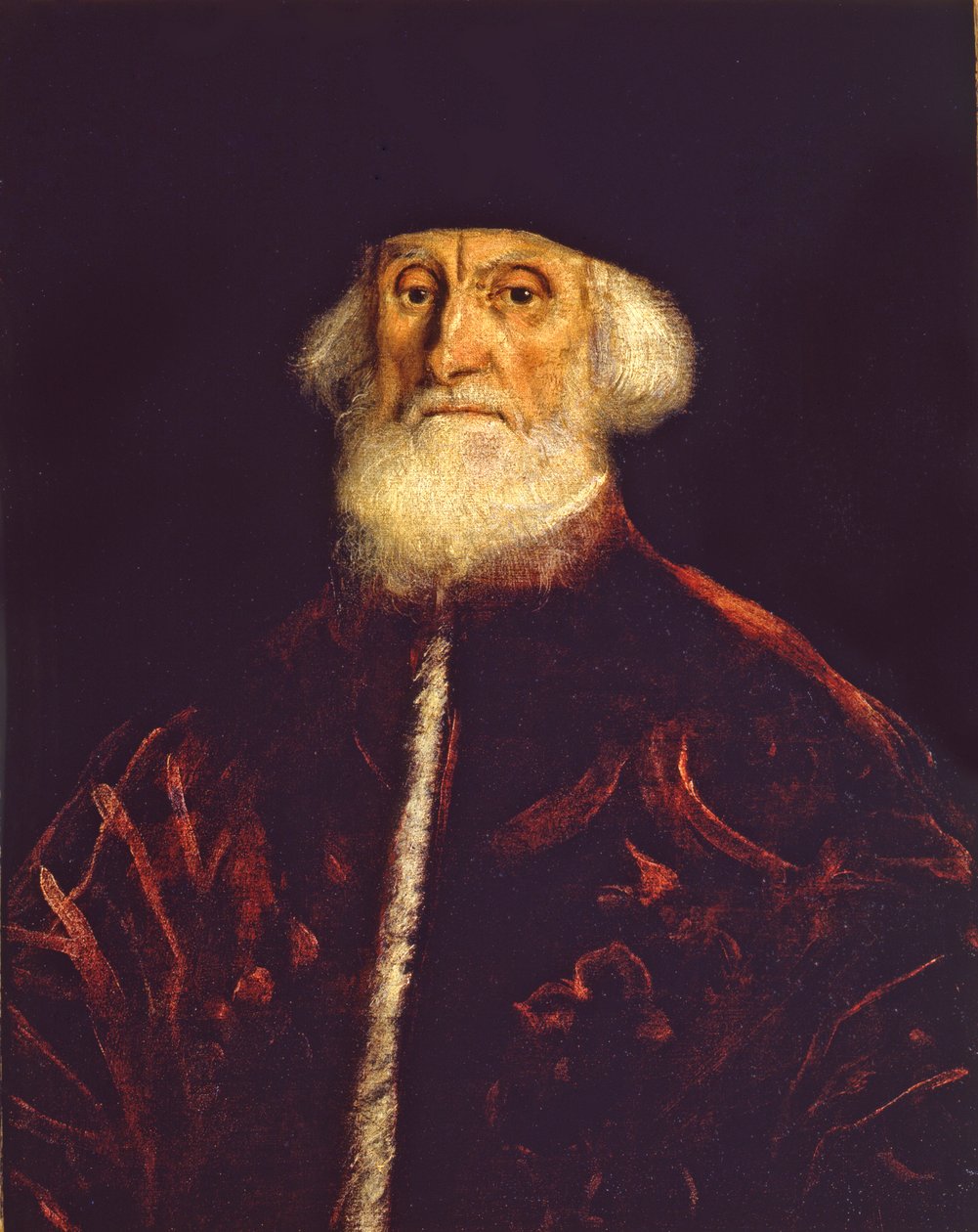 Portrett av prokurator Jacopo Soranzo, ca. 1550. av Jacopo Robusti Tintoretto
