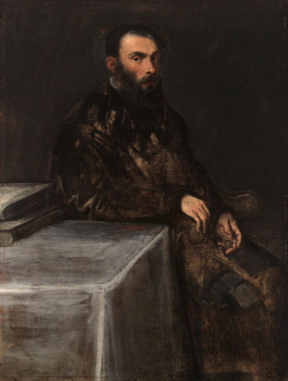 Portrett av en mann, 1560-63 av Jacopo Robusti Tintoretto